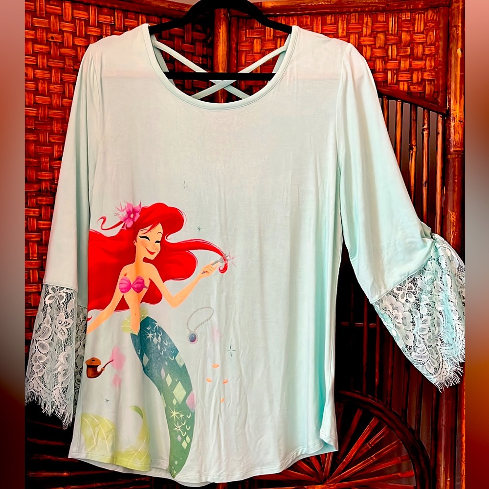 Disney’s The Little Mermaid Blouse, L